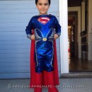 Man of Steel Superman Costume For a 5-Year-Old Boy