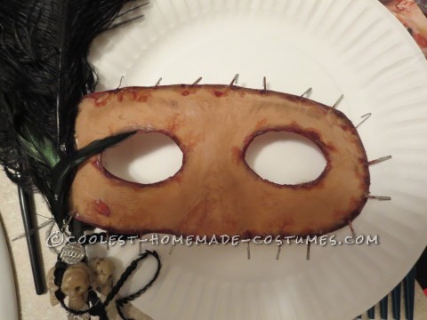 Homemade Masquerade Flesh Mask Costume