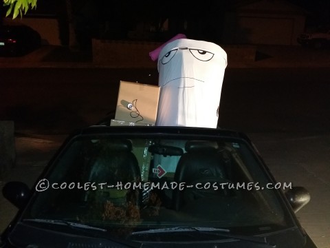 Cool Master Shake Costume in Vegas