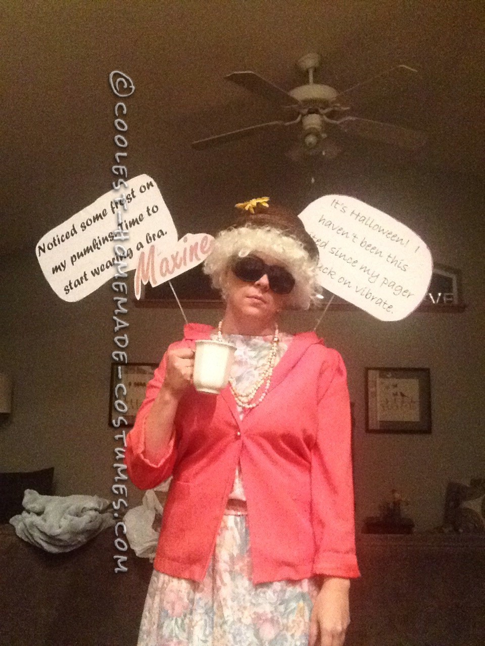 Cool Maxine Greeting Card Costume