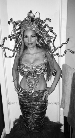 Beautifully Crafted Sexy Medusa Costume