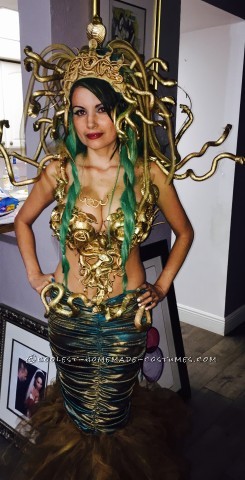 Beautifully Crafted Sexy Medusa Costume