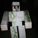 Homemade Minecraft Iron Golem Costume