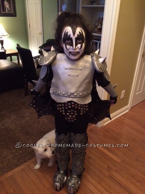 Coolest Mini Gene Simmons Costume