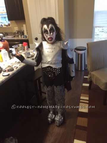 Coolest Mini Gene Simmons Costume