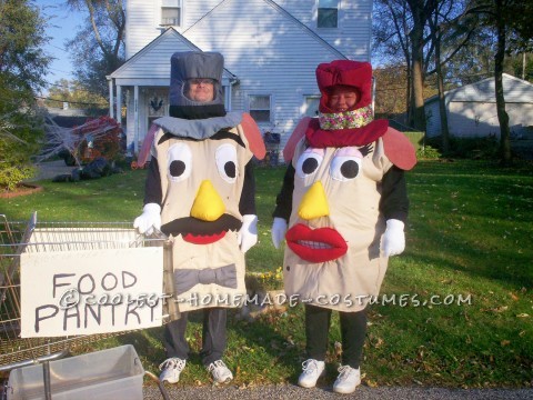 Mr. and Mrs. Potato Head Couple Costume