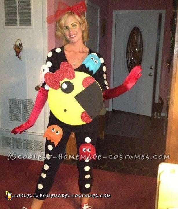 Coolest Mrs. Pac-Man Costume
