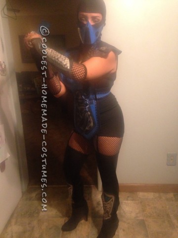 Mortal Combat Subzero Costume for a Woman