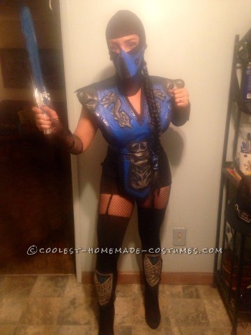 Mortal Combat Subzero Costume for a Woman