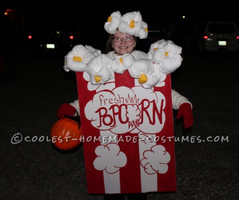 Coolest Old-Fashioned Popcorn Box Costume