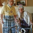 Old Folk Couple Costume