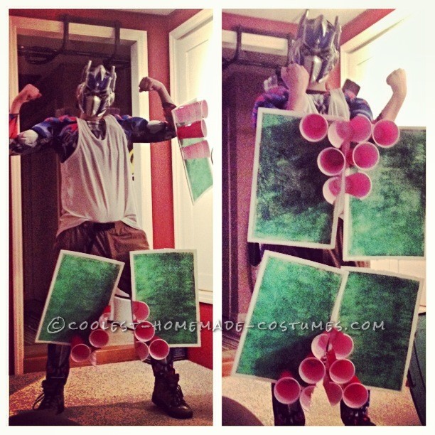 Optimus Beer Pong Robot Costume