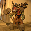 Cool Orc Warboss Costume from Warhammer