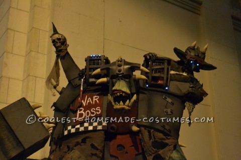 Cool Orc Warboss Costume from Warhammer