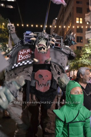 Cool Orc Warboss Costume from Warhammer