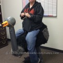 Ostrich Rider Optical Illusion Costume