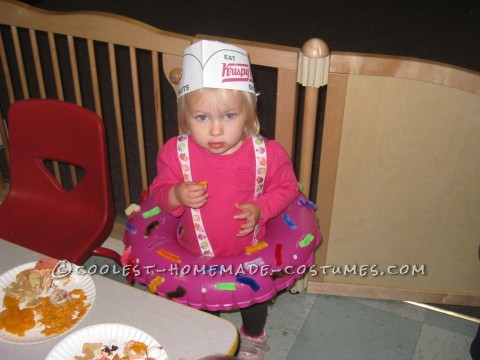 Coolest Homemade Doughnut Family Costume