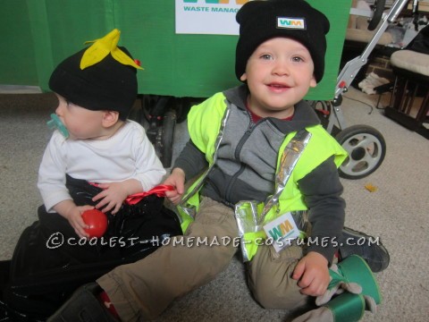 Our Little Waste Management Team Halloween Costumes