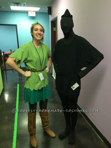 Original Peter Pan and His Shadow Couple Costume