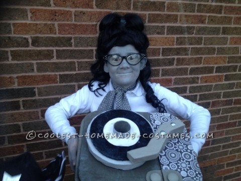Black and White 50's  TV Family Costume