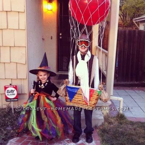 Cool Pilot in a Hot Air Balloon Costume