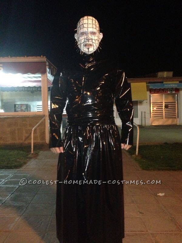 Homemade Pinhead from Hellraiser Costume