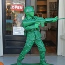 Cool Plastic Army Boy Halloween Costume