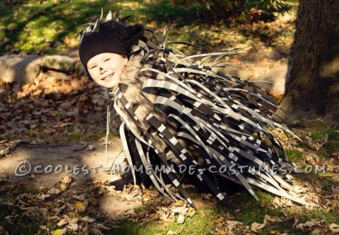 Cool Porcupine Costume That's Safe for Kids