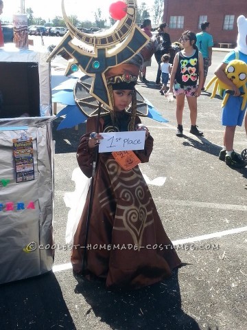 Power Rangers Villian Rita Repulsa Costume for a Girl