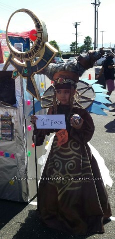 Power Rangers Villian Rita Repulsa Costume for a Girl