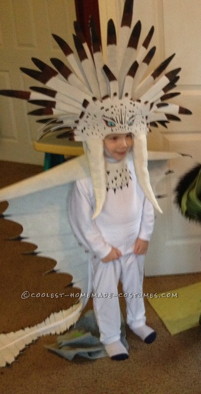 Slightly shy during the praise and attention at preschool