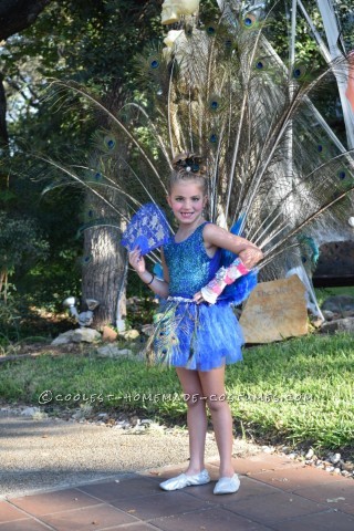 Pretty as a Peacock Child Costume