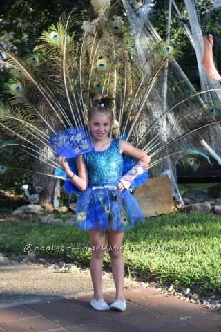 Pretty as a Peacock Child Costume