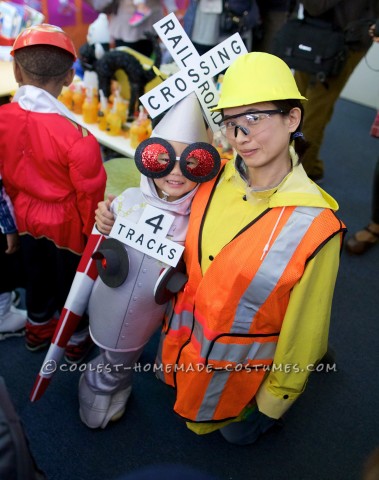 Coolest Railroad Crossing Gate and Railroad Worker Costumes