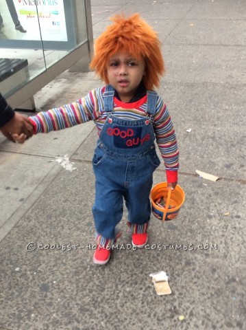 Cool Chucky Homemade Toddler Costume