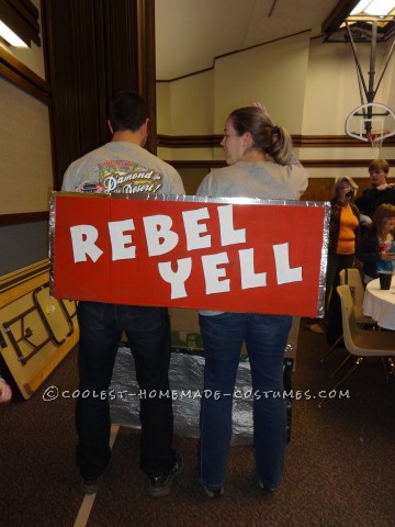 Rebel Yell Roller Coaster Couple Costume