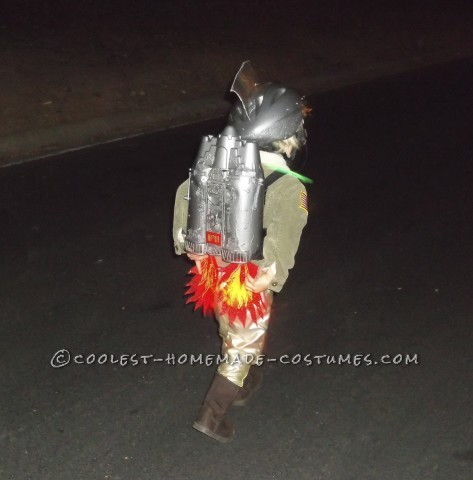 Cool DIY Rocket Man Costume for 3-Year-Old Boy