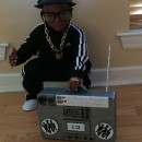 Original Homemade 2-Year-Old Run DMC Costume