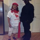 Homemade Running With the Bulls Couple Costume