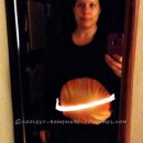 Easy Homemade Maternity Saturn Costume