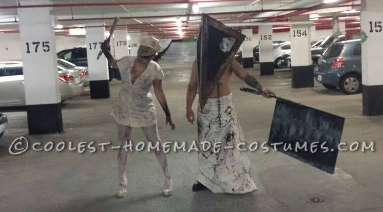 Homemade Silent Hill Couple Costume