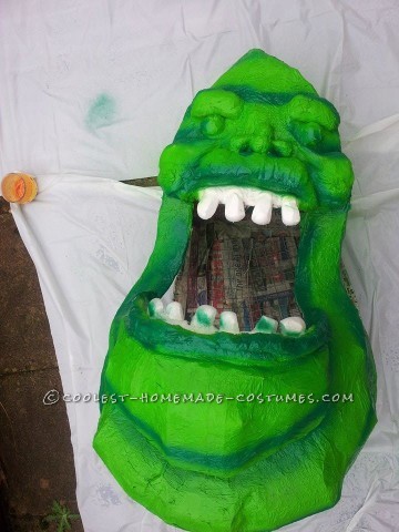 Homemade Slimer From Ghostbusters Costume