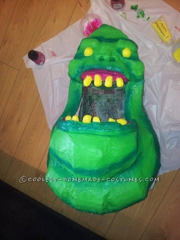 Homemade Slimer From Ghostbusters Costume