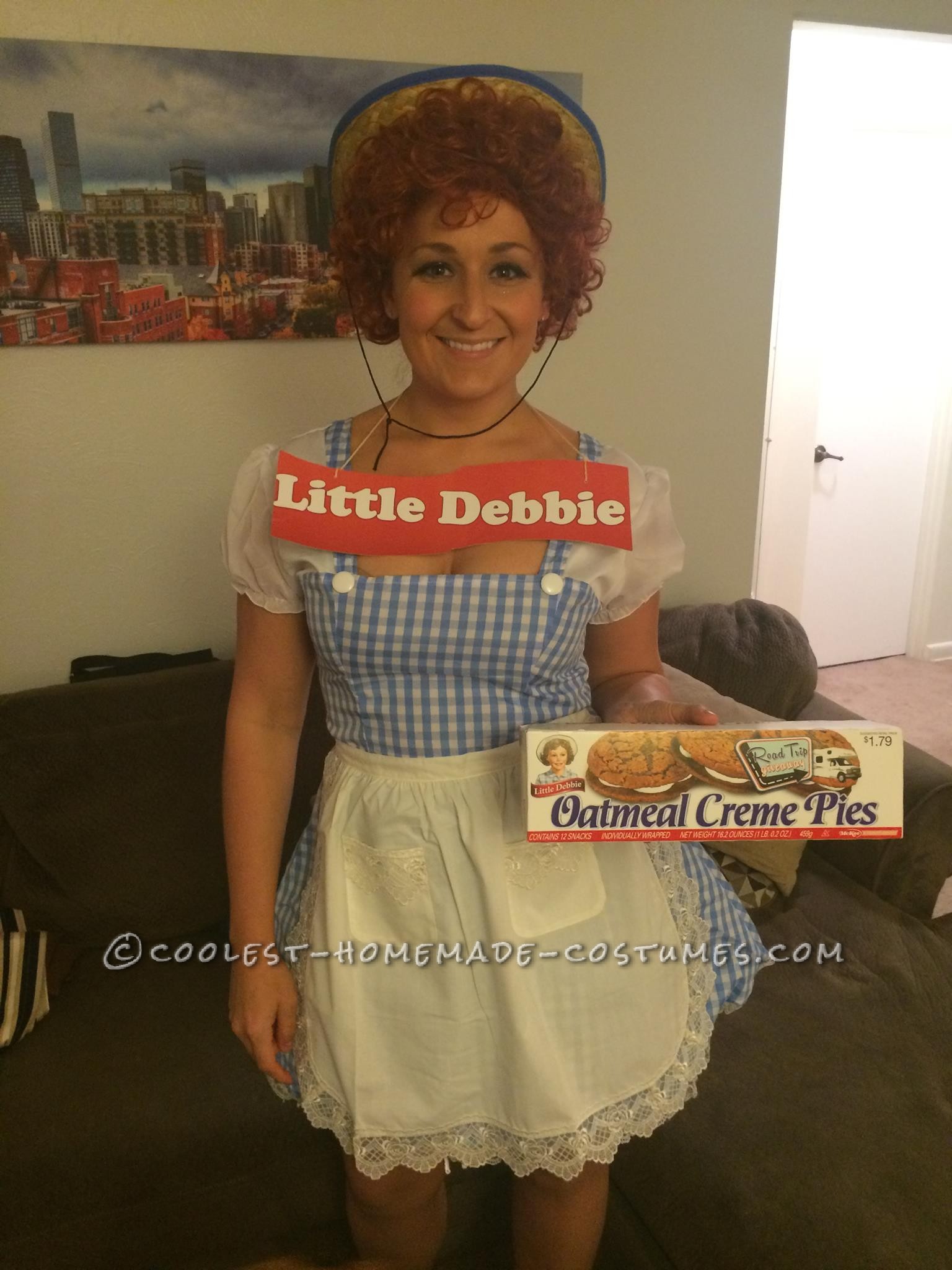 Homemade Little Debbie Costume - Snack Cakes for All!