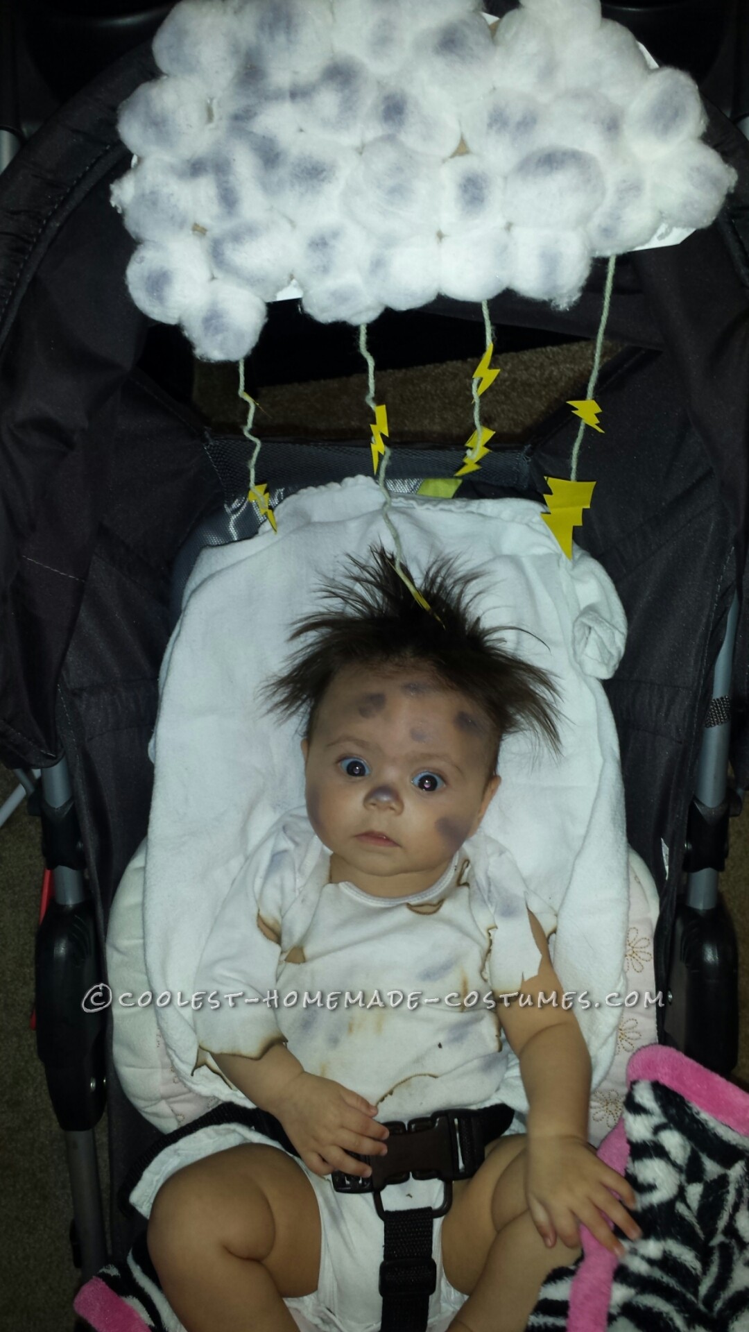 Struck By Lightning Baby Costume