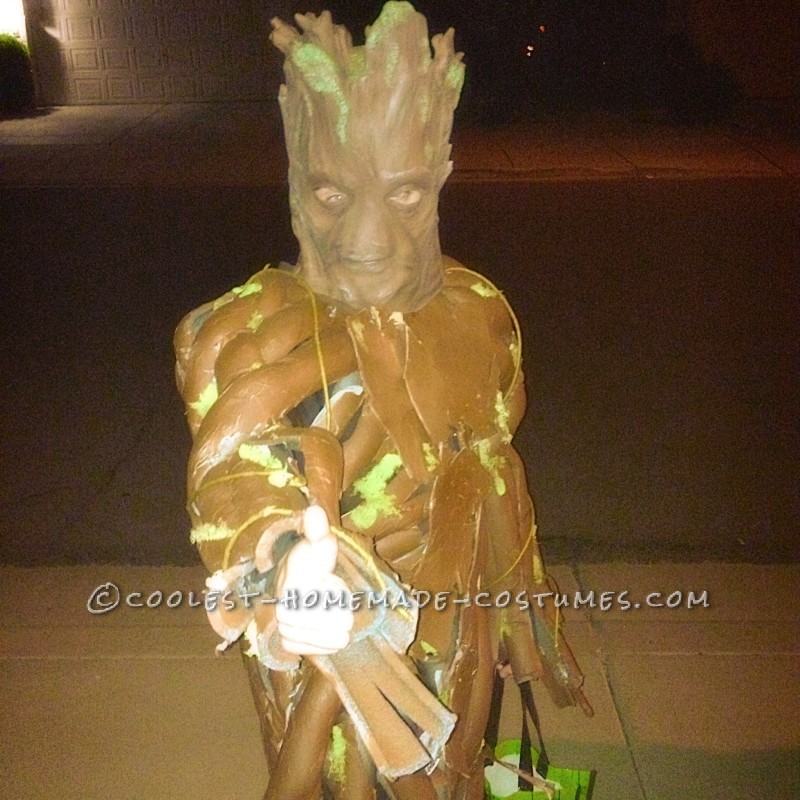 Super Cool Groot Costume for an 11yr Old Boy