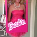 Super Fun Barbie in a Box Costume for Women and Girls