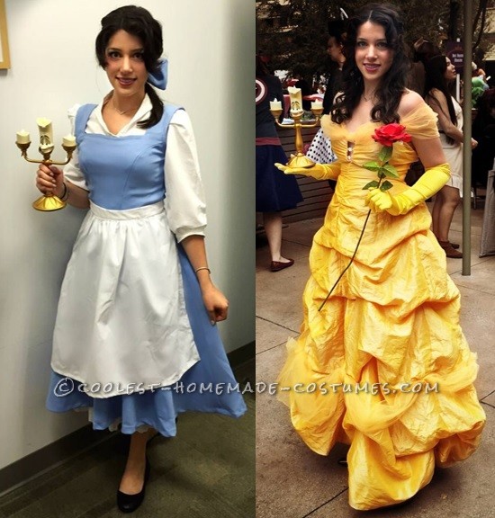 simple belle costume