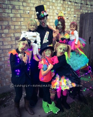 Coolest Family Costume Tales of a Steampunk Alien Invasion