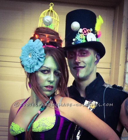 Coolest Family Costume Tales of a Steampunk Alien Invasion